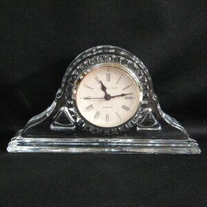 VINTAGE STERLING & NOBLE ANALOG DESK CLOCK - BEAUTIFUL! - MADE IN USA!
